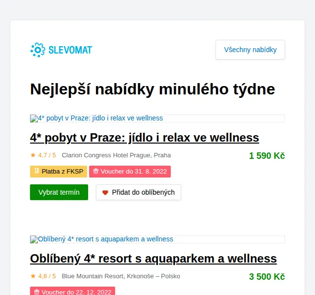 Slevomat: 4* relax v Praze pro pár či rodinu – červen 2026 | Nuslet.cz