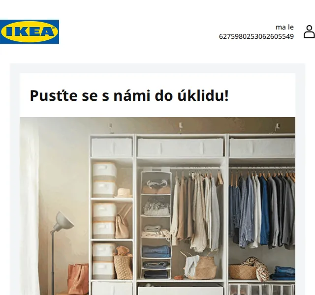 IKEA: Slevy na úklid a organizaci – červen 2026 | Nuslet.cz