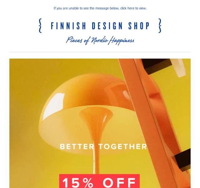 Finnish Design Shop: 15% sleva na 2 produkty – červenec 2026 | Nuslet.cz
