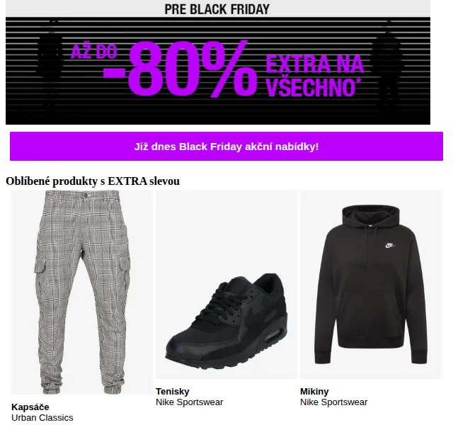 ABOUT YOU: Black Friday slevy až -80 % – červenec 2026 | Nuslet.cz