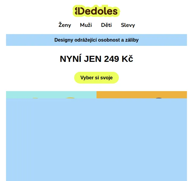 Pantofle jen za 249 Kč - 3 dny jedna cena | Dedoles