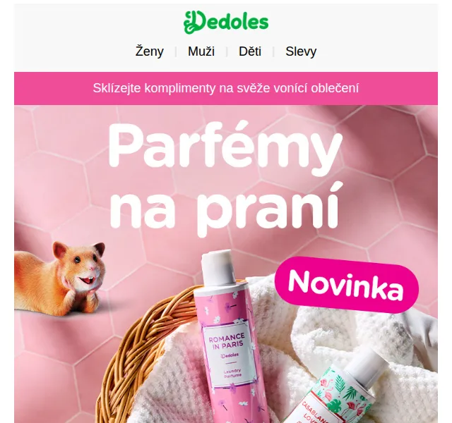 Dedoles.cz: Nové parfémy na praní – červenec 2026 | Nuslet.cz