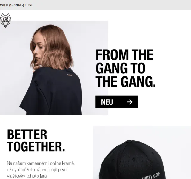 Wolfgangstore: Jarní kolekce WILD (SPRING) LOVE – červen 2026 | Nuslet.cz