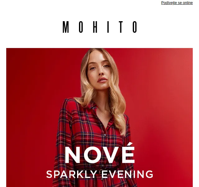 MOHITO: Vánoční kolekce – červená a zelená – červenec 2026 | Nuslet.cz