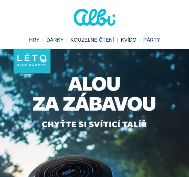 Albi: Letní hry a zábava ven – červenec 2026 | Nuslet.cz