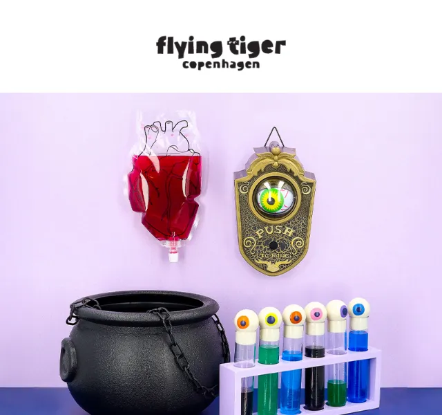 Flying Tiger Copenhagen: Halloween dekorace – červenec 2026 | Nuslet.cz