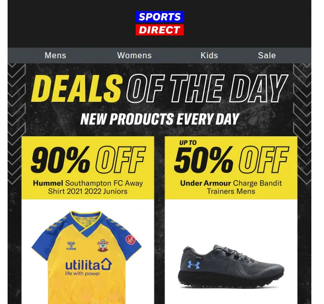 Sportsdirect.com: Slevy až 50 % na Hummel, Under Armour – červen 2026 | Nuslet.cz