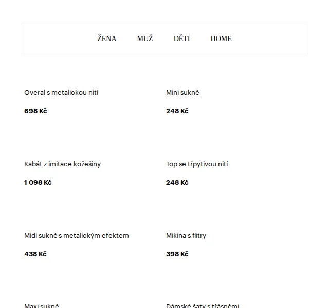Gate.shop: Párty outfitové kousky za 98 Kč – červenec 2026 | Nuslet.cz
