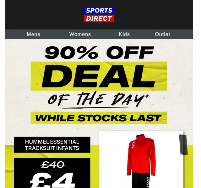 Sportsdirect: Hummel Tracksuit 90% sleva – červen 2026 | Nuslet.cz