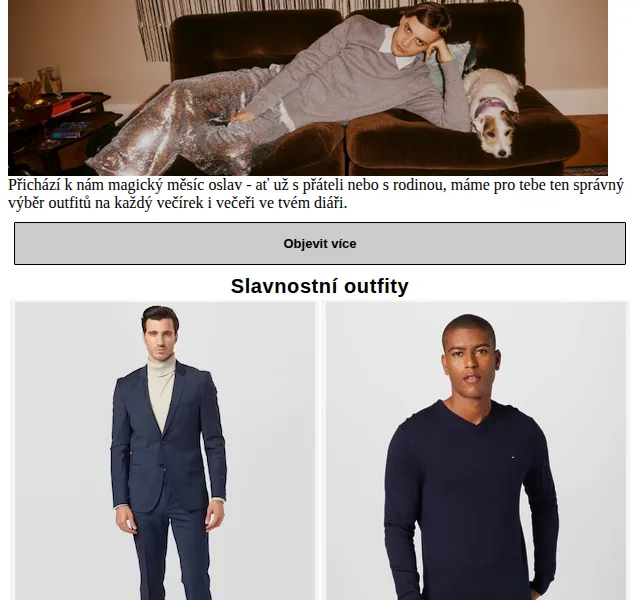 ABOUT YOU: Slavnostní outfity Hugo, Tommy Hilfiger – červenec 2026 | Nuslet.cz
