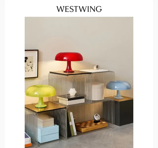 Westwing: Artemide, Caio & kolekce – duben 2026 | Nuslet.cz