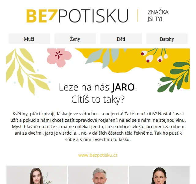 BezPotisku: Jarní kolekce – červenec 2026 | Nuslet.cz