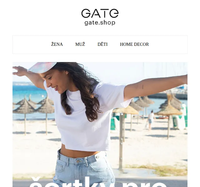 Gate.shop: Šortky až -80 % – červenec 2026 | Nuslet.cz