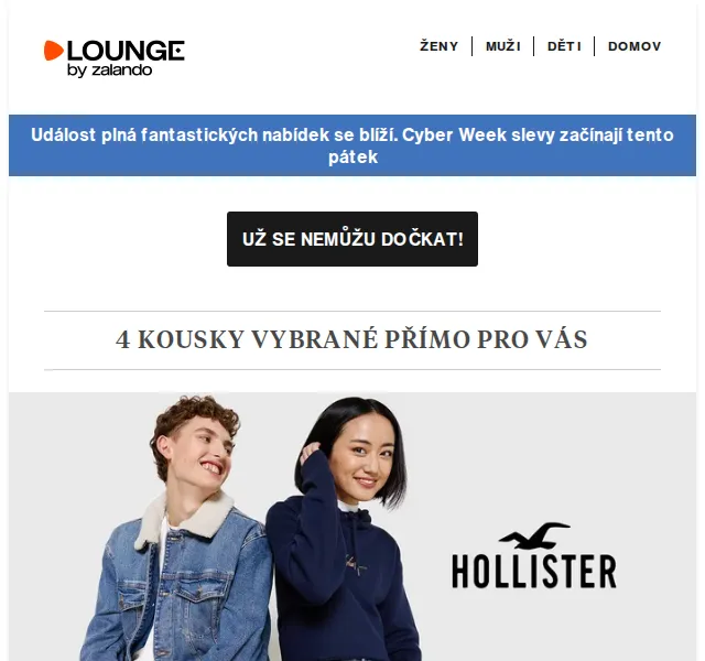 Lounge by Zalando: Hollister, Oakley aj. – červen 2026 | Nuslet.cz