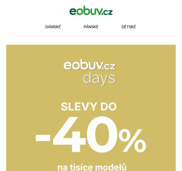 eobuv.cz: Sleva do -40 % na boty – červen 2026 | Nuslet.cz
