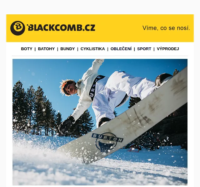 Blackcomb: Zlevnili jsme vše na snowboard! – červen 2026 | Nuslet.cz