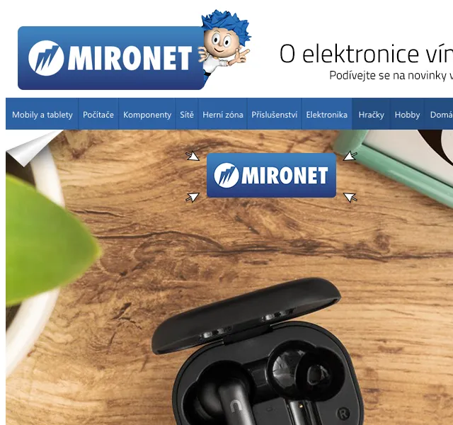 Mironet: Niceboy audio elektro akce – červen 2026 | Nuslet.cz