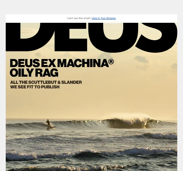 Deus Ex Machina: nová kolekce oversized oblečení – červenec 2026 | Nuslet.cz