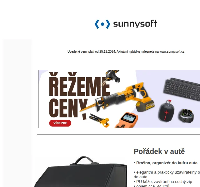 Sunnysoft: Povánoční slevy až 40 % – červenec 2026 | Nuslet.cz