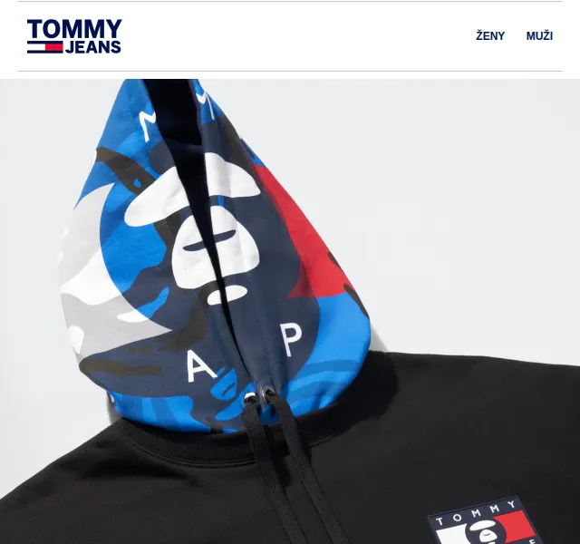 Tommy Hilfiger: Kolekce Tommy x AAPE – červen 2026 | Nuslet.cz