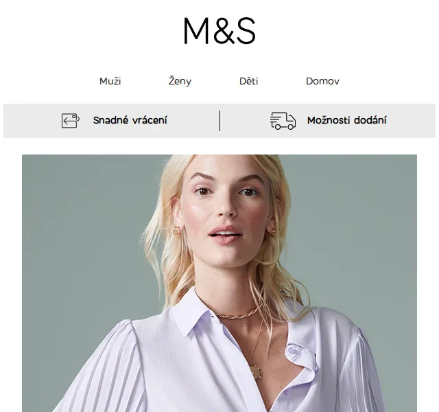 Marks and Spencer: Jarní móda a ložní prádlo – červen 2026 | Nuslet.cz