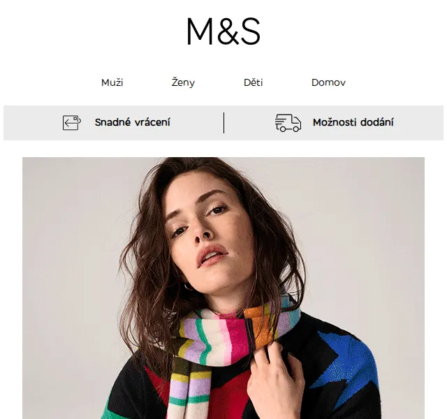 Marks and Spencer: 20% sleva na svetry a kardigany – červen 2026 | Nuslet.cz
