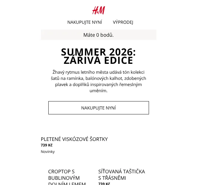 H&M Fashion: Letní kolekce – květen 2026 | Nuslet.cz