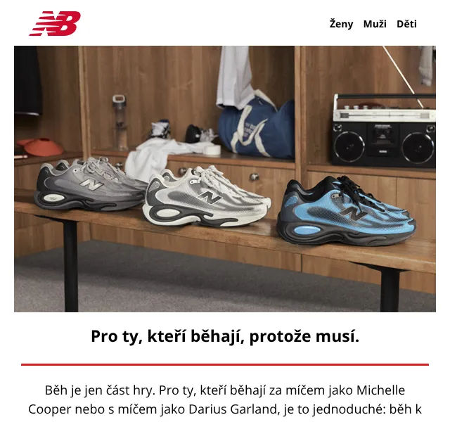 New Balance AC Runner – nové běžecké boty, září 2026