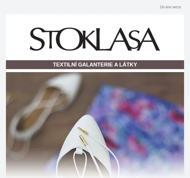 Stoklasa: Koncovky na šňůrky a sleva až 40 % – červen 2026 | Nuslet.cz
