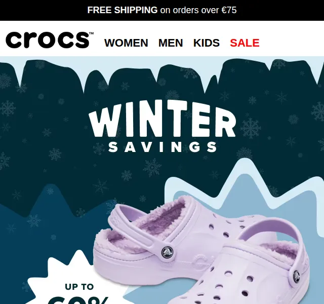 Crocs: zimní výprodej až 60 % – červenec 2026 | Nuslet.cz