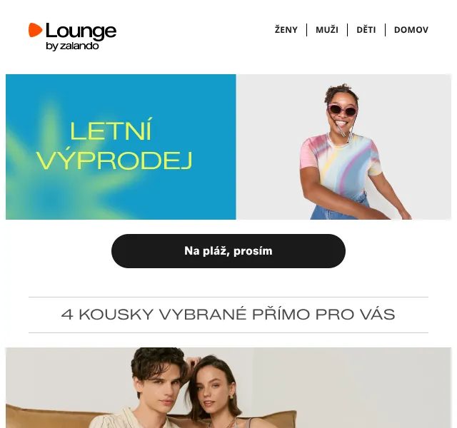Lounge by Zalando: slevy až 85 % – srpen 2026
