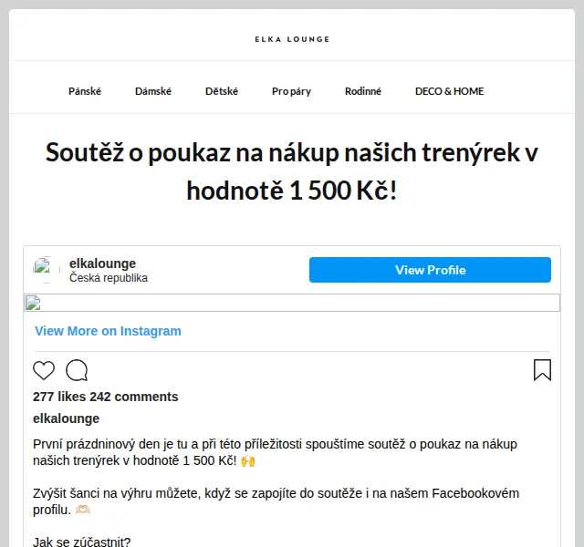 ELKA LOUNGE: Soutěž o poukaz 1 500 Kč – červenec 2022 | Nuslet.cz