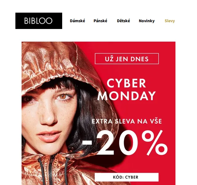 BIBLOO: 20% sleva & Cyber Monday – červen 2026 | Nuslet.cz