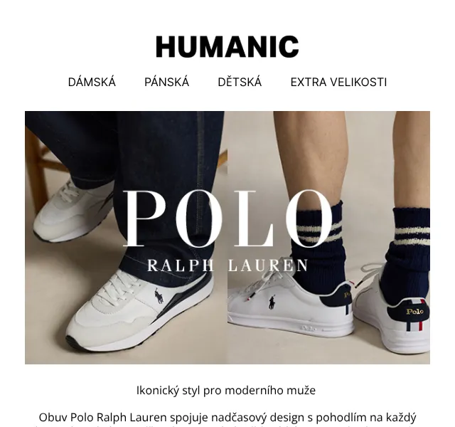 Humanic: Polo Ralph Lauren boty – Červen 2026 | Nuslet.cz