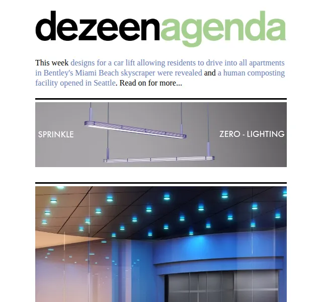 Dezeen Daily: Přehled trendů z Miami Beach – červen 2026 | Nuslet.cz