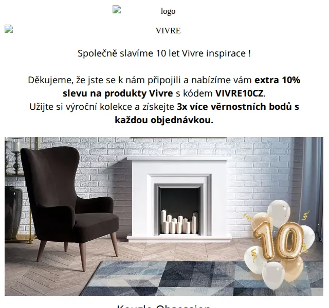 Vivre: 10% sleva na značky Obsession, Sheen, Jalouse – červen 2026 | Nuslet.cz