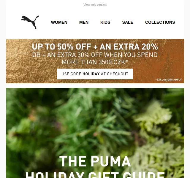 PUMA: Až 50 % + extra 30 % sleva – červen 2026 | Nuslet.cz