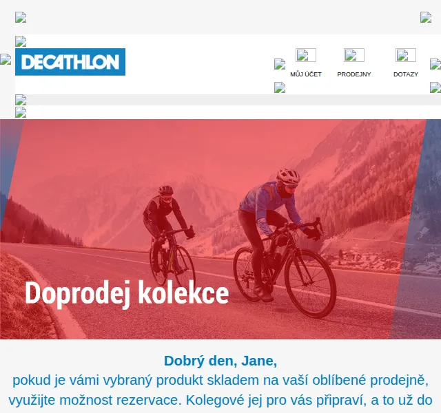 DECATHLON: Doprodej cyklistické kolekce – červen 2026 | Nuslet.cz