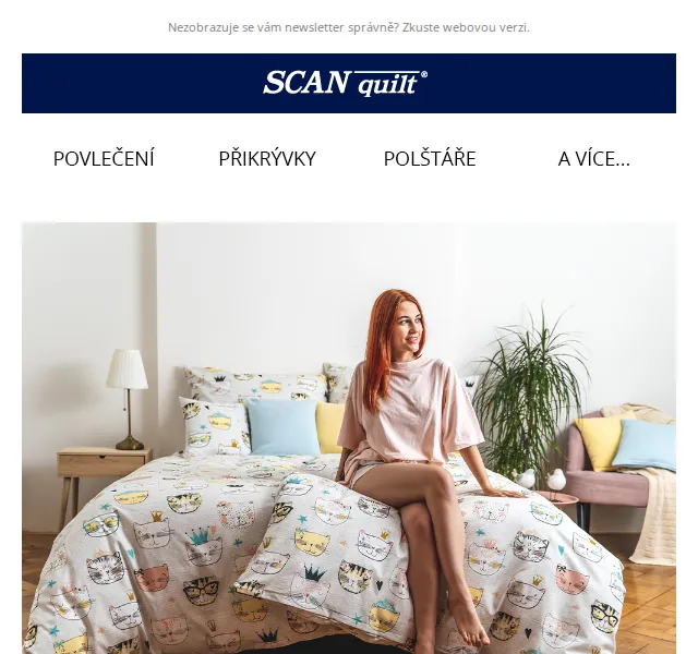 Lucie T. | SCANquilt.cz: Jarní povlečení a dekorace – červen 2026 | Nuslet.cz