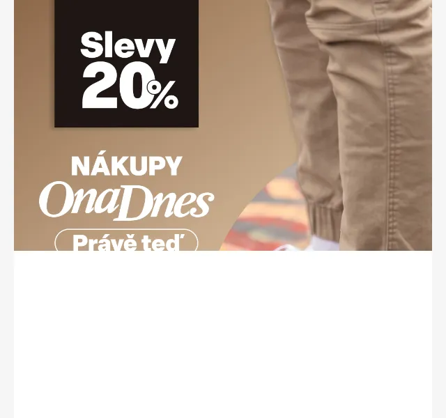 Vasky: 20% sleva na vše v Nákupy OnaDnes – červenec 2026 | Nuslet.cz