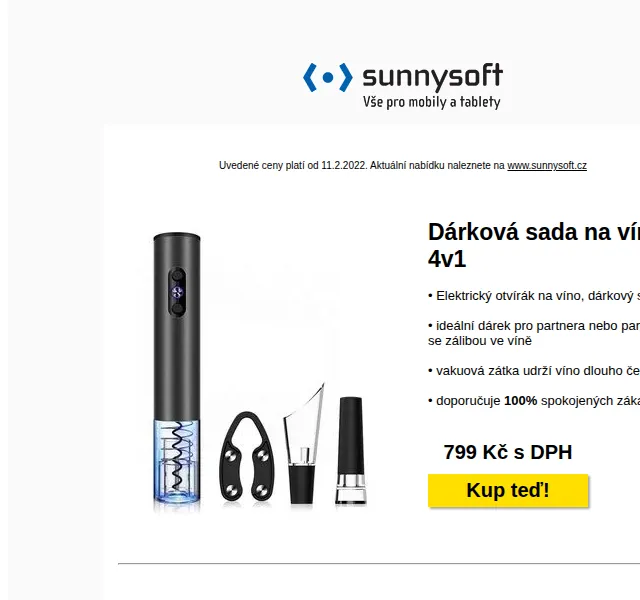 Sunnysoft: Dárkové sady na Valentýna – únor 2022 | Nuslet.cz