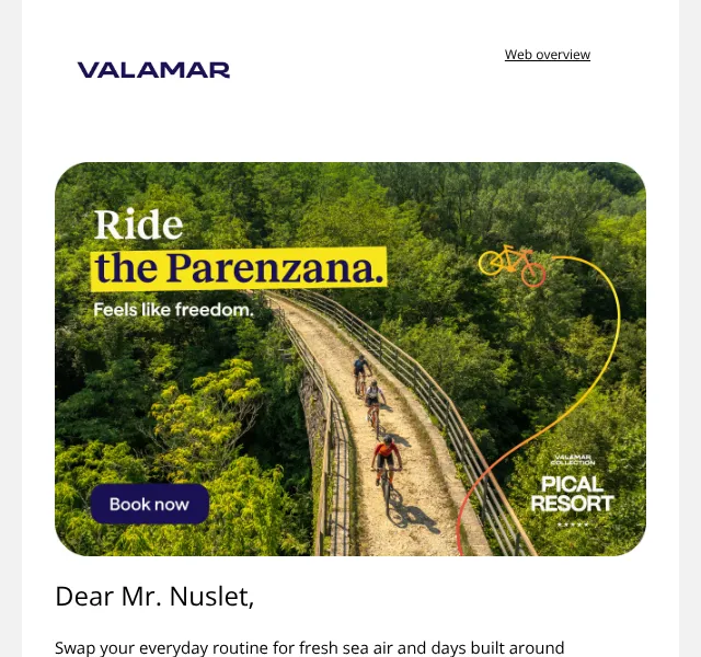 Valamar: Aktivní dovolená Pical Resort 5* – září 2026
