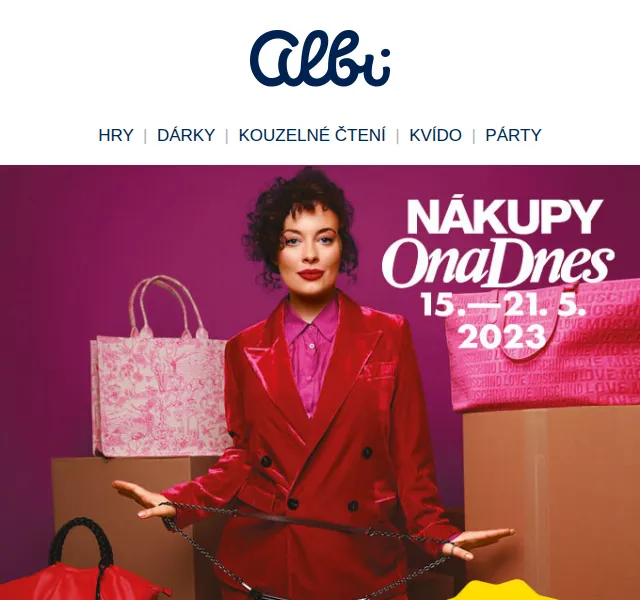 Albi: 15% sleva na vše – červen 2026 | Nuslet.cz