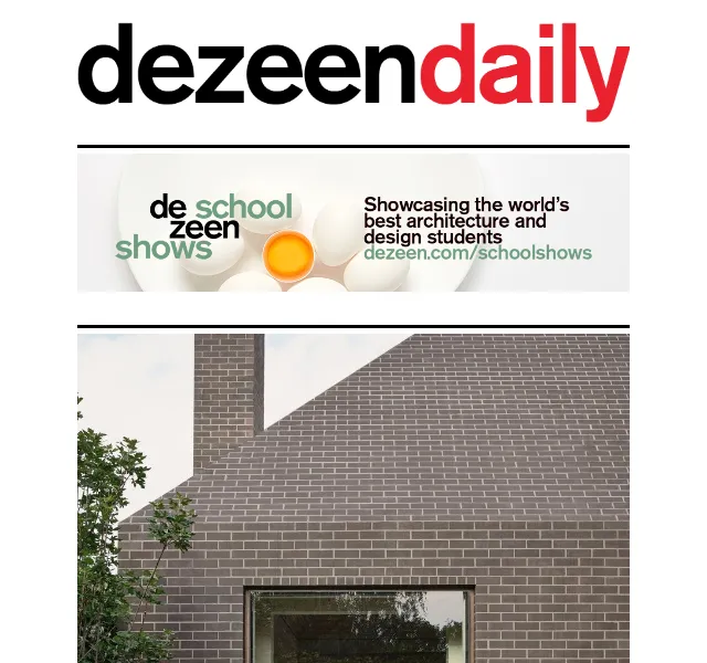 Dezeen Daily: Vaulted Colorado arts hub – červenec 2026 | Nuslet.cz