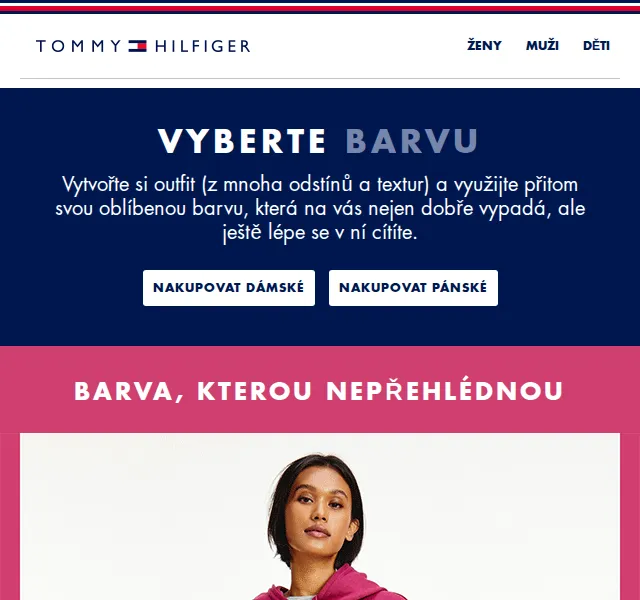 Tommy Hilfiger: Monochromatická kolekce – červen 2026 | Nuslet.cz