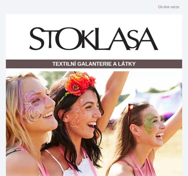 Stoklasa: Festivalová výbava se slevou až 30 % – červen 2026 | Nuslet.cz
