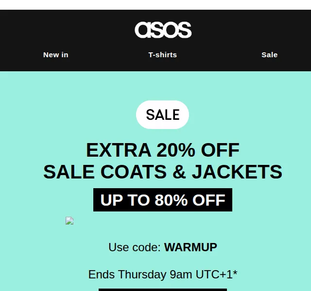 ASOS: Extra 20% sleva na kabáty a bundy – červen 2026 | Nuslet.cz