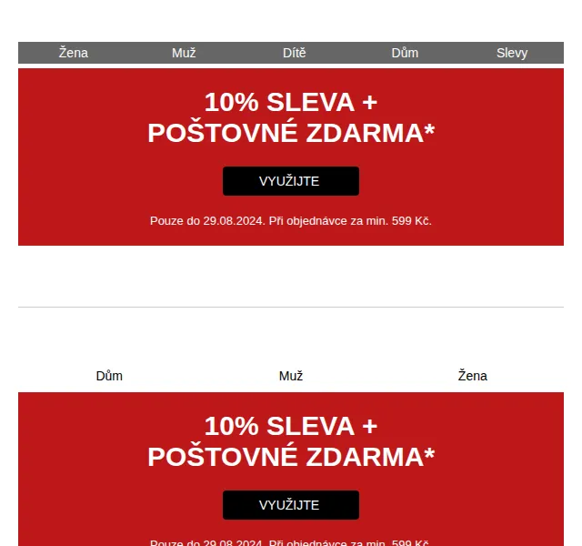 Bonprix: Až -50 % na konci sezónních slev + 10 % a poštovné zdarma – červenec 2026 | Nuslet.cz