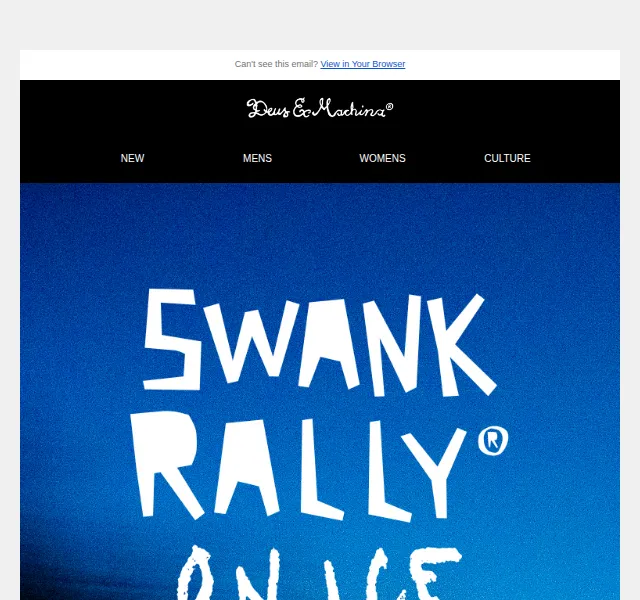 Deus Ex Machina Europe: Swank Rally On Ice – limited last spots | Nuslet.cz