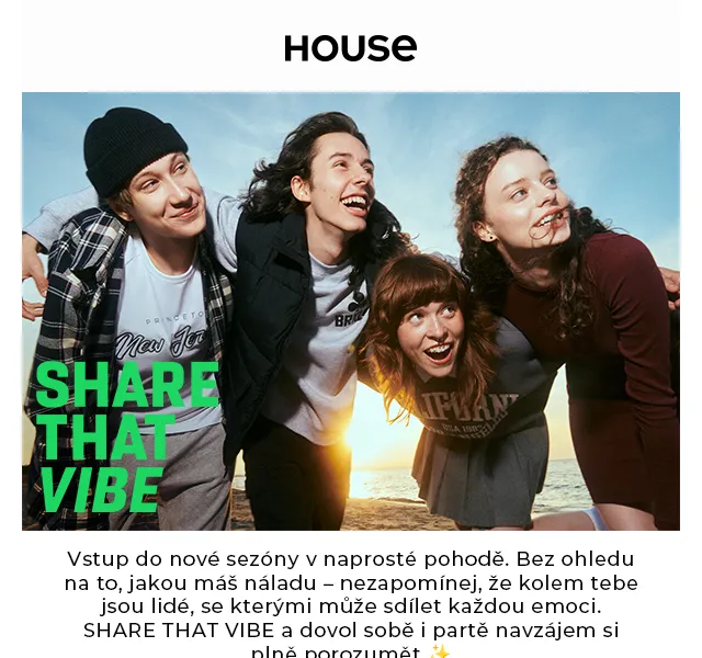 HOUSE: Nová kolekce oblečení – červenec 2026 | Nuslet.cz